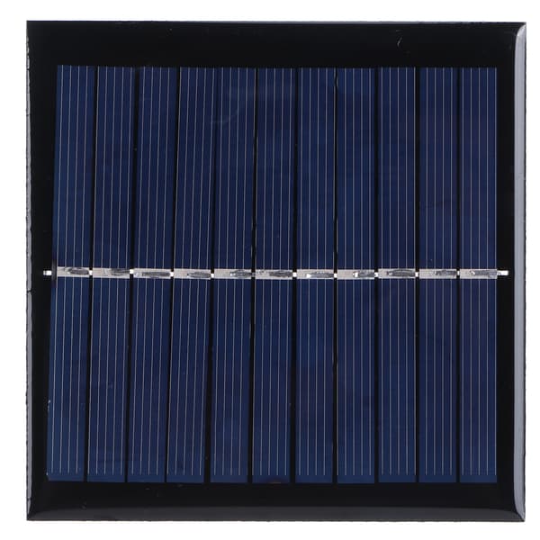 1W 5.5V solpanelplade DIY polysilicium solopladningsmodul til 3.7V-5V batteri