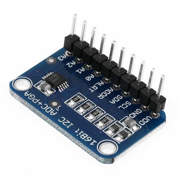 1 stk. 16-bit I2C ADC udviklingskort analog til digital konverteringsmodul