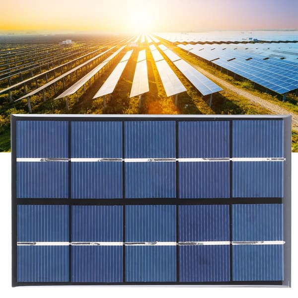 1.9W 5V Mini Polysilicium Solpanel Modul Sol Udendørs Camping Batterioplader DIY Dele