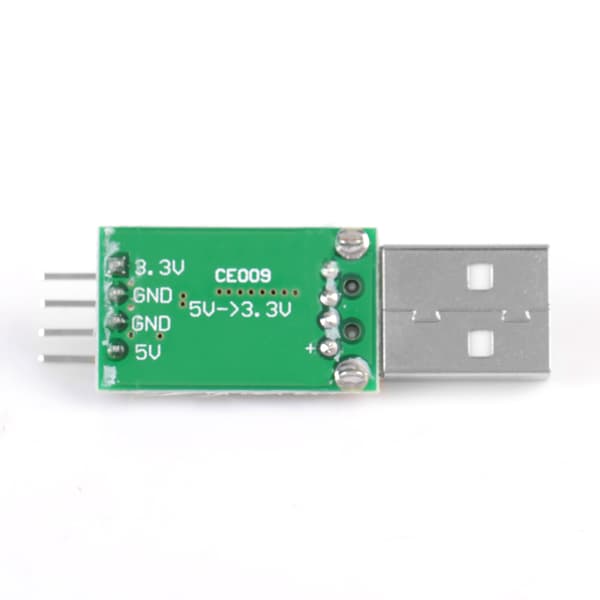 CE009 USB-virtalähdemoduuli 5V - 3.3V DCDC StepDown Buck -muunninmoduuli