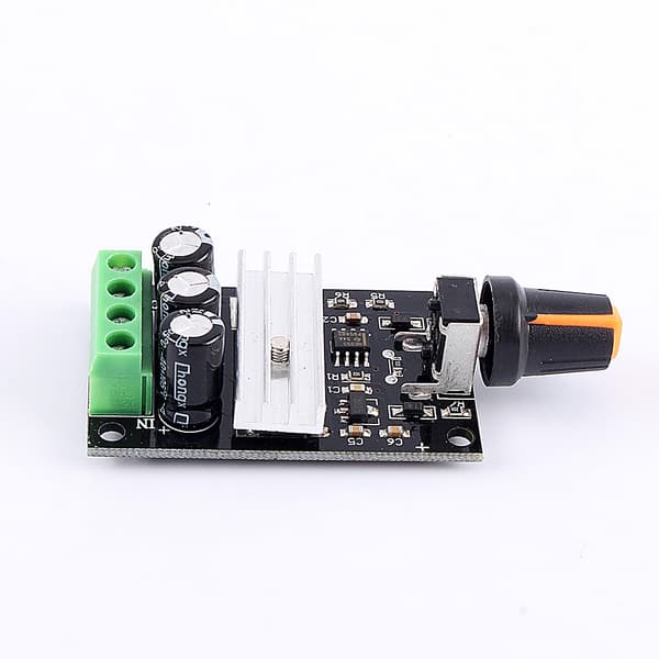 DC6-28V 3A Variabel Motorhastighed PWM Justerbar Regulator Controller Switch+Knob