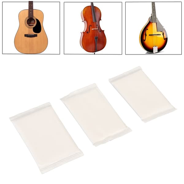 3-pack gitarrfuktarpaket, tvåvägsfuktighetskontroll för akustisk gitarr, bas och fiol - återanvändbart fuktreglerande set