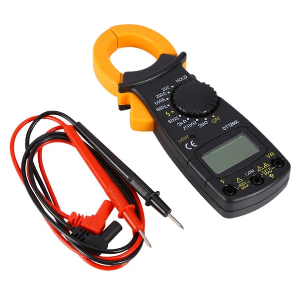 DT-3266L Digital Ampertång Multimeter Strömtång Voltmeter Amperemeter 600A AC/D