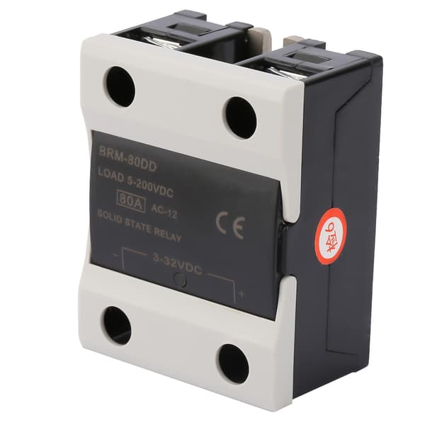 BRM-80DD DC Control Communication SSR Solid State Relæ 3-32V 80A