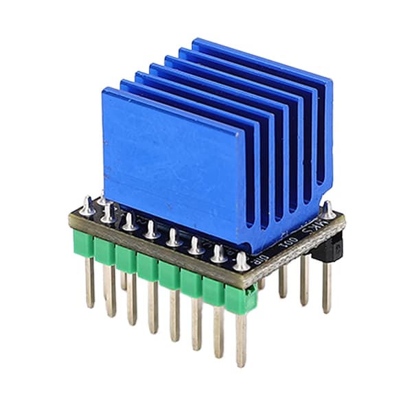 Stepper Motor Driver TMC2226 256 Microstep Lav Støj med Køleplade 3D Printer Tilbehør