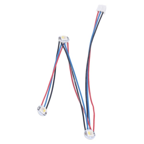 RGBW Mini-knap PCB LED med PTFE-ledning, ekstruder Hotend lysstrimmel til Voron 2.4 Stealthburner, 3D-printer DC5V