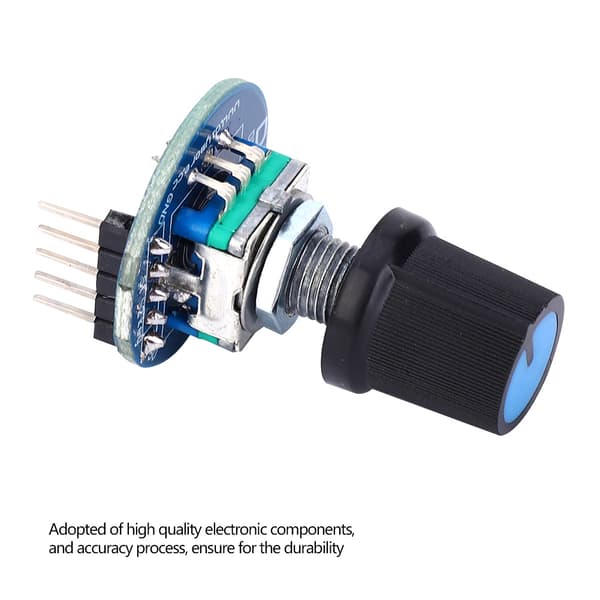 2 stk. roterende encoder-modul af høj kvalitet potentiometer elektronisk komponent 5V