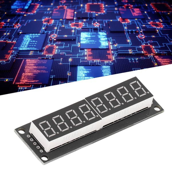 LED Digital Display Modul 8 Siffror 7 Segment Decimal 0.36in Röd Ljus Display Digitalt Rör