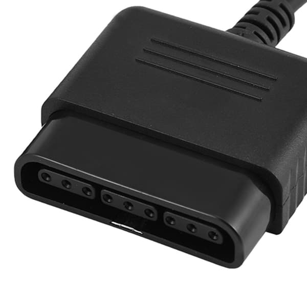 PS2 Controller til USB-adapterkonverter til Sony PlayStation 2, PS3 & Windows PC Gamepad-stik