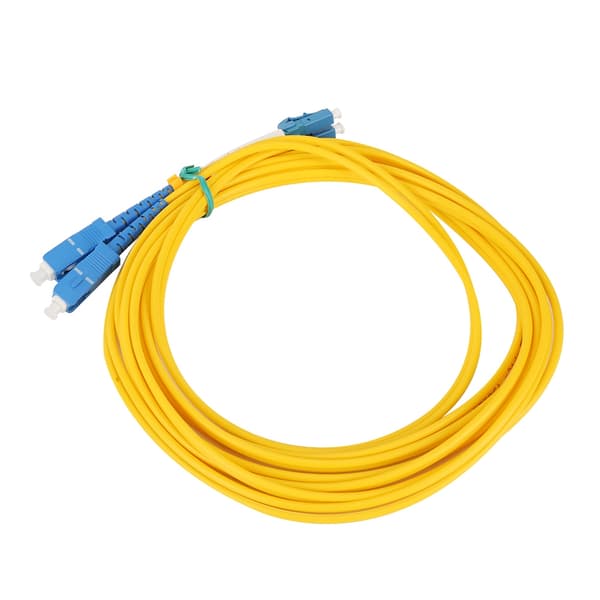 9,8 fod SC til LC fiberoptisk patchkabel PVC single-mode jumper til netværk