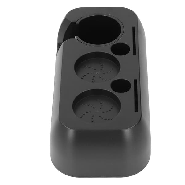 Espresso Stampestation ABS Alsidig Tamper Baseholder til Hjemmet Mat Sort