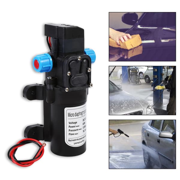 12V högtrycksvattenpump 116PSI självsugande för husbil, marin, camping