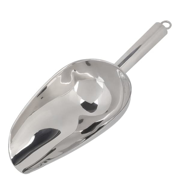 1PC Multifunktionel isskovl i rustfrit stål til kaffebønner, tørret frugt (12oz)