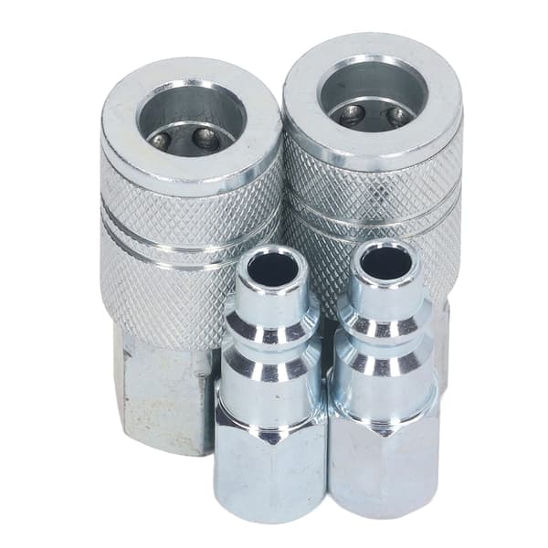 Luftkoppling Plug Kit Slang Snabbkopplingar 3/8in NPT Luftkompressor Tillbehör Anslutningar