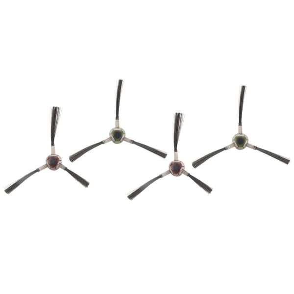 4-pack sidoborstar reservdelar för Deebot DE55 DE6G DD33 DJ35 robotdammsugare