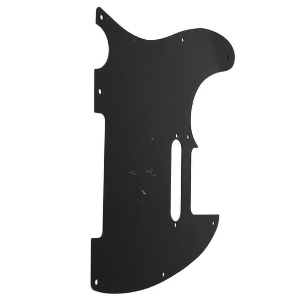 Svart elgitarr-plektrumskydd i aluminiumlegering, robust repskyddsplatta