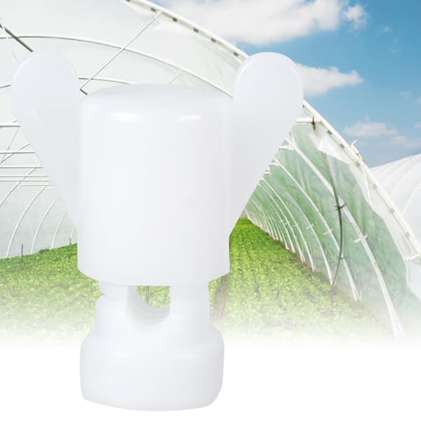 Plastskruvmuttersats för ventilationsfönster, fästutrustning, lantbrukstillbehör, vit 100 st