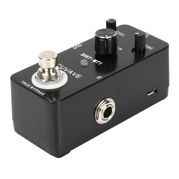 Distortion-MT1 Helmetallchassi Distortion Elgitarr Effektpedal True Bypass