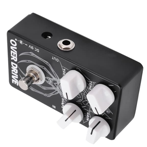 Gitarr Stompbox Overdrive Speed Music Gear med True Bypass CP-65 DC9V