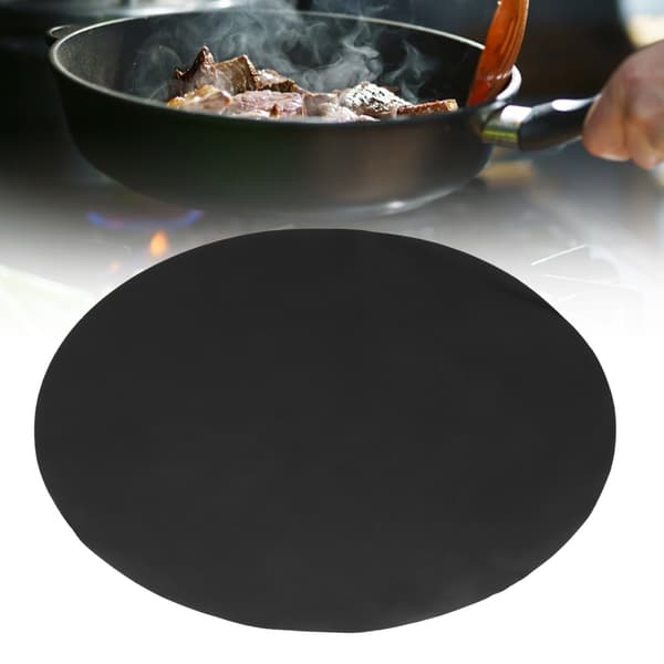 Högtemperaturstekning Non-Stick Stekpannafoder Värmebeständig Pad Köksaccessoar