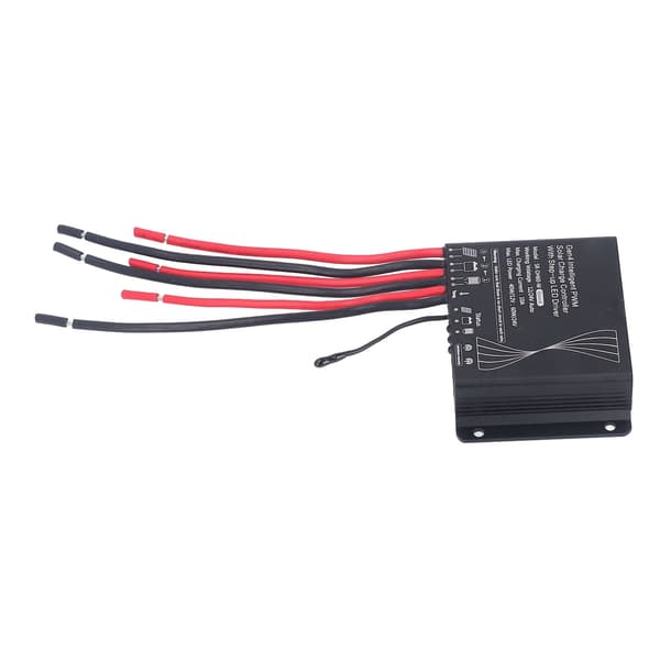 Solar ladecontroller 12V 24V PWM batteriopladningsregulator med LED-stepperdriver