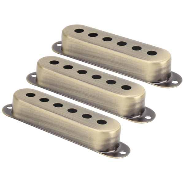 3 st mässing enkel pickup-skydd 48mm/50mm/52mm gitarrtillbehör för ST SQ elgitarr brons