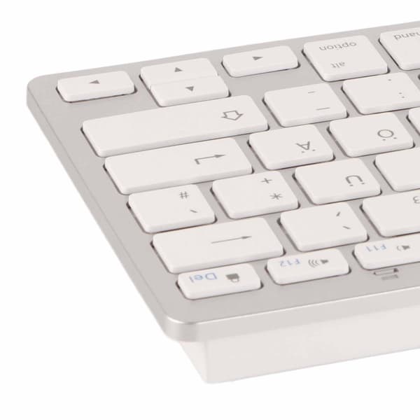 Bluetooth-tangentbord Trådlöst Ultratunt Bärbart Tyst Universellt för iOS Android Windows Bärbar dator PC