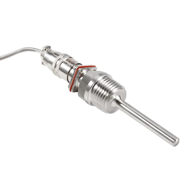 RTD PT100 Temperatursensor 1/2\" NPT Gevind med 2 Meter Kabel