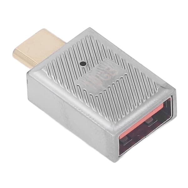 USB-C han til USB hun-adapter, lige let 10 Gbps 120W Type-C-stik til telefoner, laptops og tablets