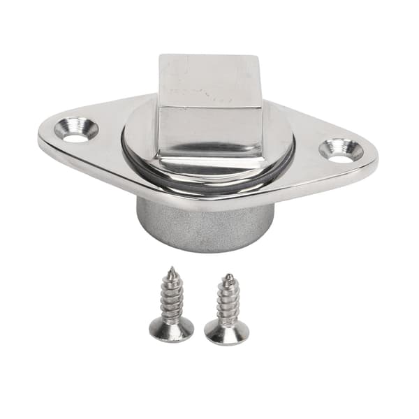 Båd Garboard Drænprop Rustfrit Stål m/ Silikoneforsegling, 1-1/4\" Hul, Marine Hardware