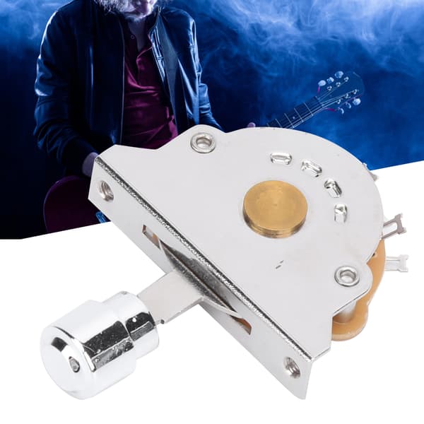 Pickup Switch 3-vägs metallväljartillbehör reservdel för elgitarr