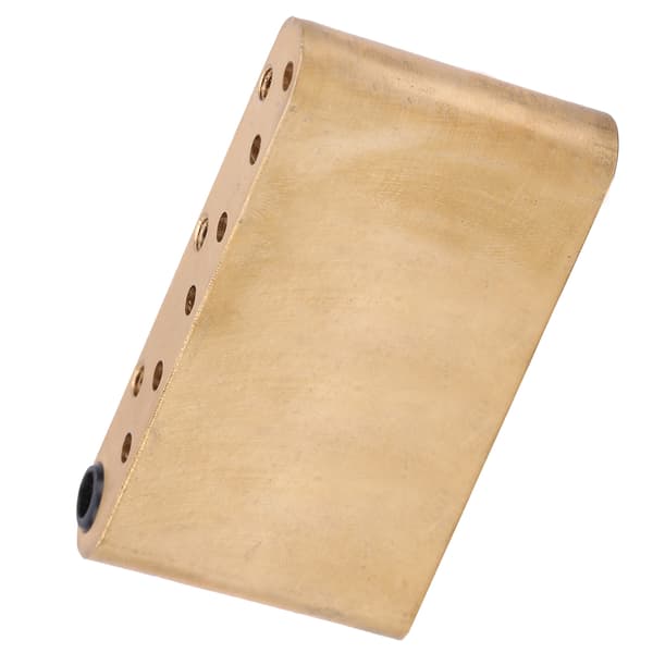 Mässingsstallblock Single Rock för Fender/SQ/CV gitarrdelar 74 mm med rör