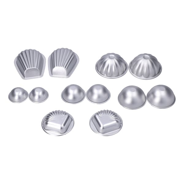 DIY Badebombeform Sæt, Bærbar Aluminiumslegering Mousse Kage Bageform Sæt, Husholdning #2
