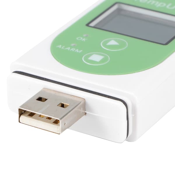 Temperaturmåler USB Temp Datalogger med PDF SCF-rapport til køleskabsbil
