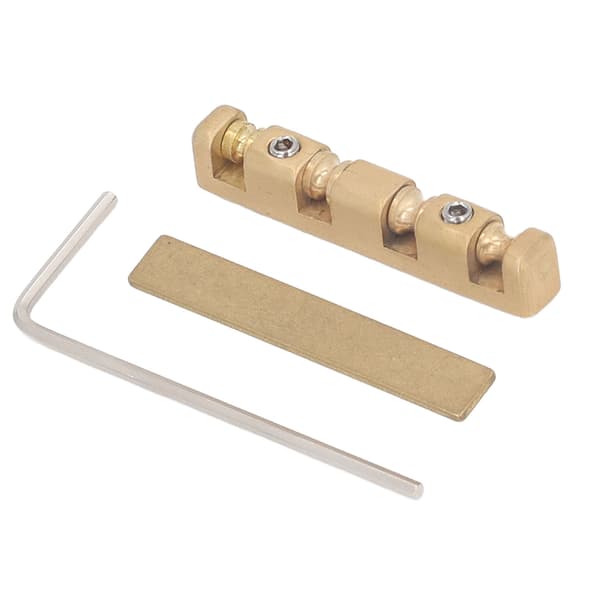 42 mm justerbar mässingsstallmutter reservdel för ST elgitarr