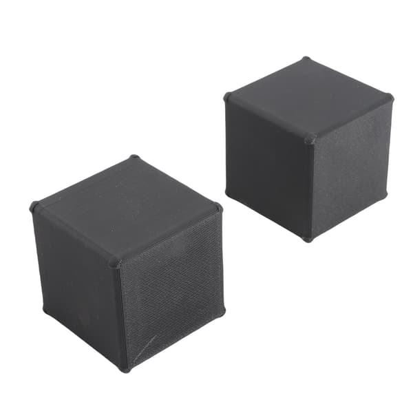2-pack PLA gitarrplektrumbox högtalardesign heminredning plektrumförvaring 4,1x4,1x4cm