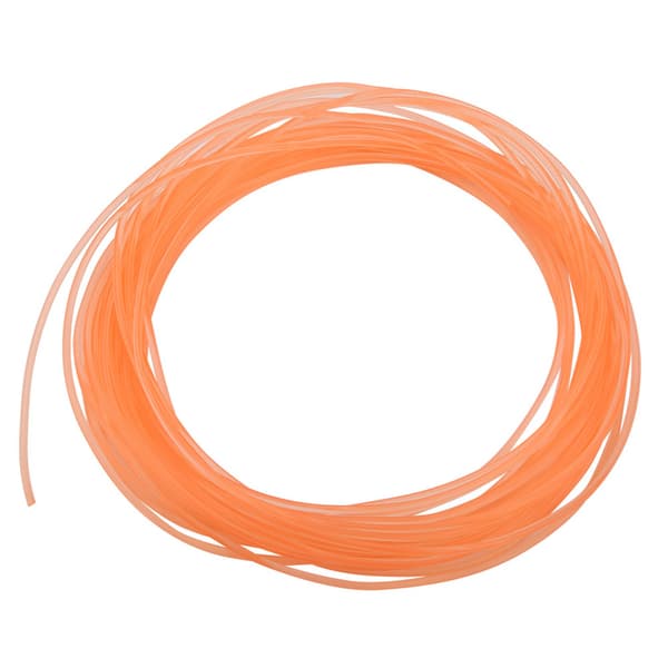 Orange glat overflade PU polyurethan rundrem til drivtransmission (2mm*10m)