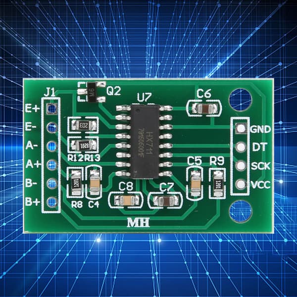 5KG Viktsensor HX711 Modul Hög Noggrannhet Elektronisk Våg Tryck Tillbehör