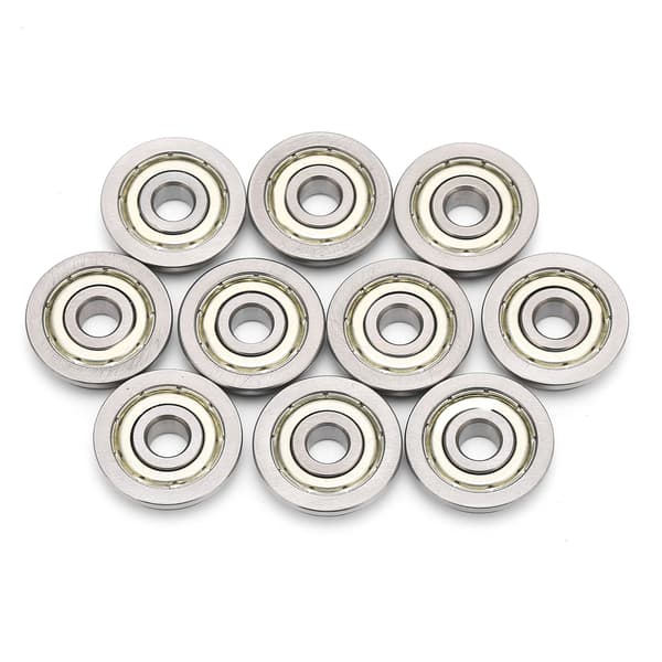 10-pak mini flangekuglelejer dobbelt afskærmede metal 3D-printerdele