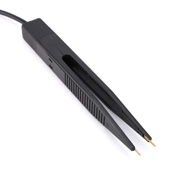 Vit SMD SMT Chip Kapacitans Testpenna Klämma För Multimeter