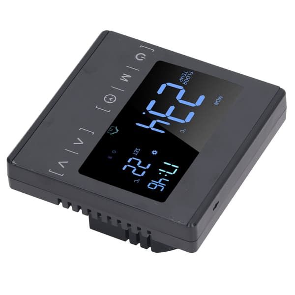 Programmerbar Digital Termostat Smart Touch Skærm Hjemmetermostat til Sveddampningsrum AC85V til 250V