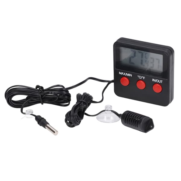Fugtighedstemperaturmåler Mini Termometer Digital Display Temp Sensor Måler Hygrometer DTH‑74