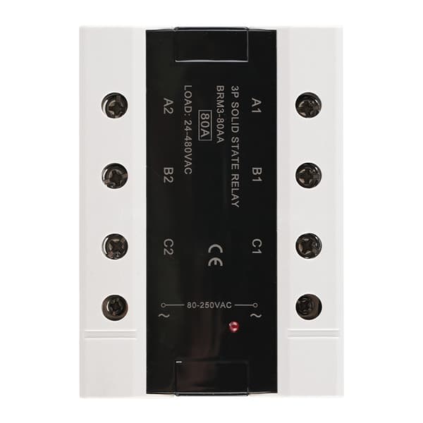 Last 24-480VAC Trefas Solid State Relä (BRM3-80AA)