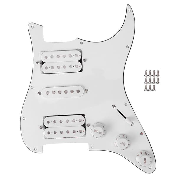 Elgitarrbräda Plektrumskydd Humbucker med HSH Pickup Förkopplad