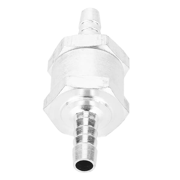 Aluminium Bränsle Backventil Envägs Bensin 6MM