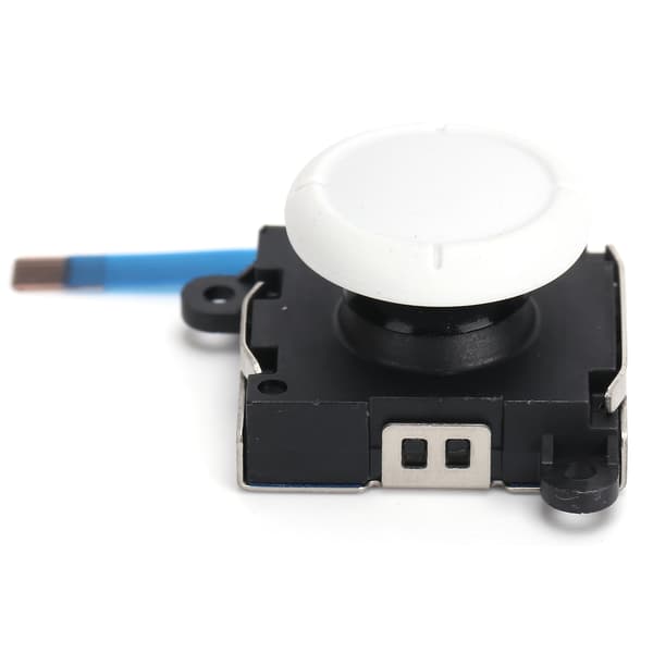 Ersättningsjoystickmodul för Switch Joy-Con/Lite-kontroller, vit analog spak
