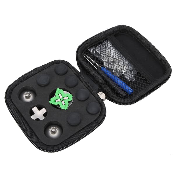 Elite XBOX ONE Controller Erstatnings ABXY Knapsæt, Holdbart Sort Gamepad Tilbehørssæt