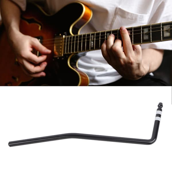 Elgitarr Tremoloarm Metall Vibratostång Svart
