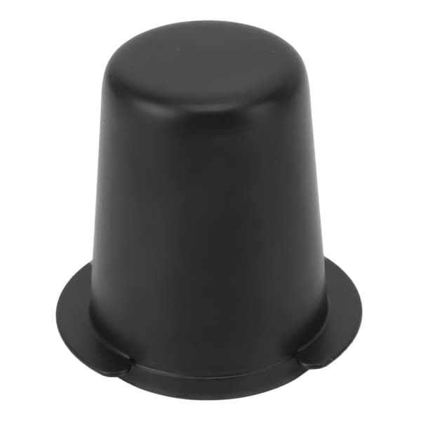 Kaffedoseringskop Rustfrit Stål Universal Sort Pulveropsamler til Espressomaskine 51mm