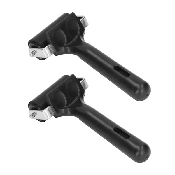 2-pack Brayer Roller 6 cm gummifärgrulle för tryck, målning, stämpling och hantverk